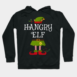 Hangry Elf Shirt , Family Matching Group Christmas Shirt, Matching T Shirt for Family, Family Reunion Shirts Hoodie